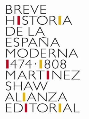 cover image of Breve historia de la España Moderna (1474-1808)
